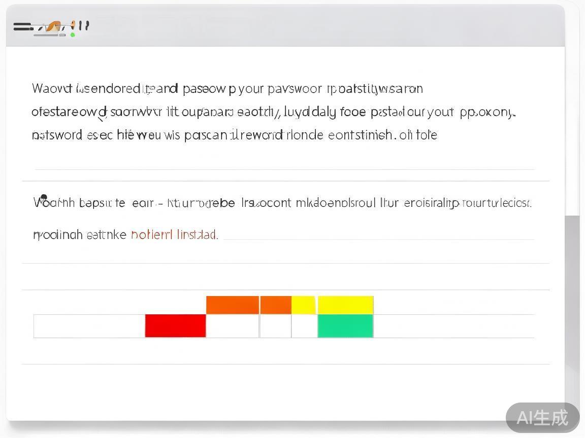 用户需为账号设定一个安全密码，通常密码应包含字母、